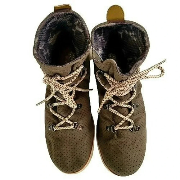 Columbia techlite boots size 9 unisex shoes YU3560-300 lace up camo lined. main image 6